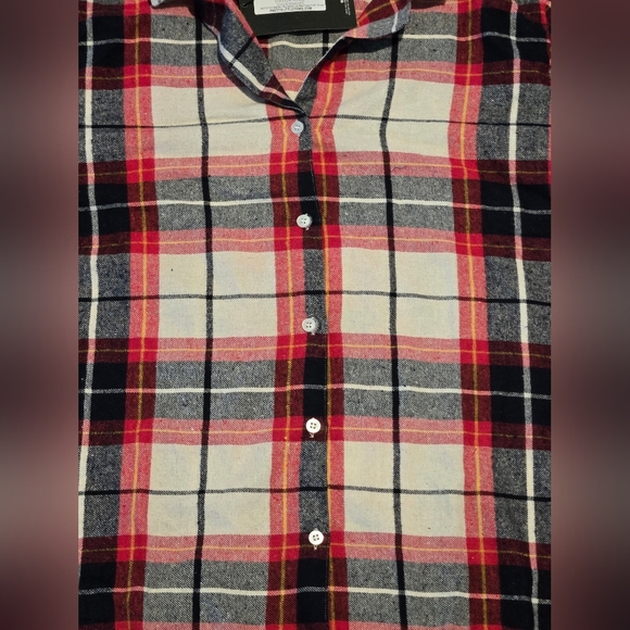 💚 NWT Pretty Little Thing Plaid Shirt - Picture 3 of 8